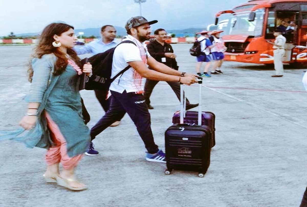 AUSTRALIA VS INDIA: Rohit Sharma leaves for Australia to join Team India