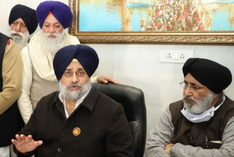 Kisan Andolan : Sukhbir Singh Badal Said, BJP is the real Tukde Tukde Gang in the country