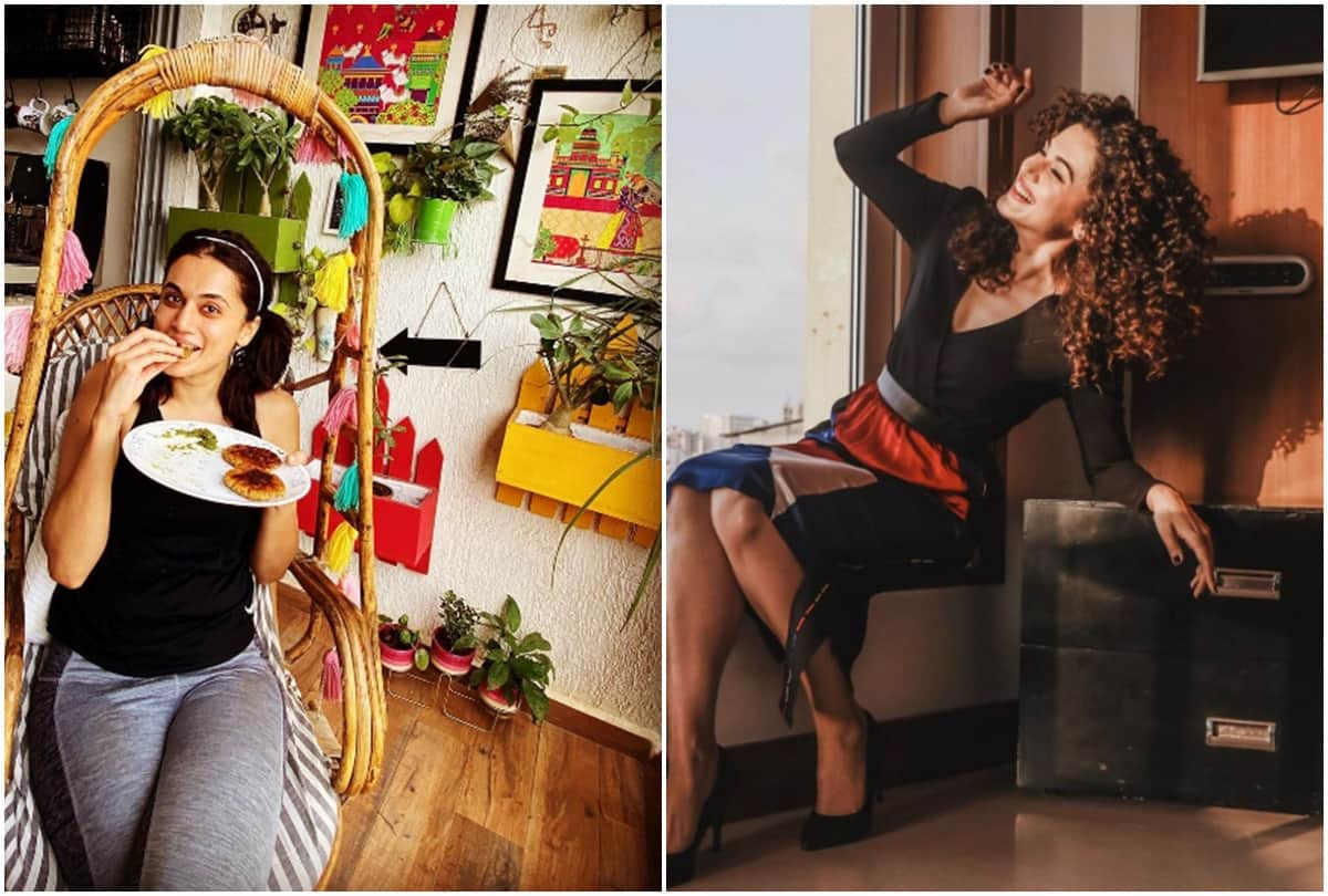 taapsee pannu new house in mumbai will make you stuuning 2bhk new flat in mumbai
