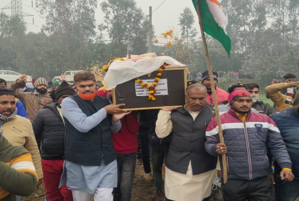 Uttarakhand: Havildar Mukesh Kumar Leave Application Approved for New Year but Martyred Before Retirement