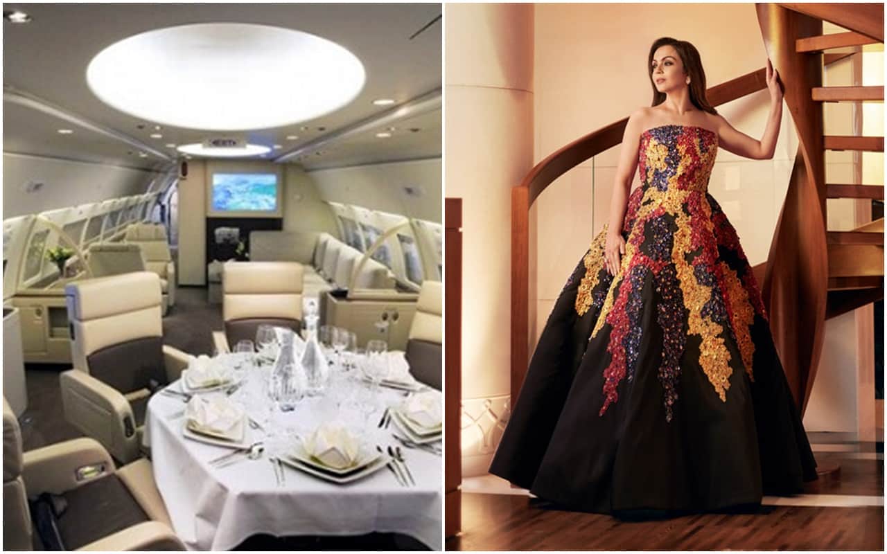 Nita Ambani luxury jet Worth 230 Crores See Pictures
