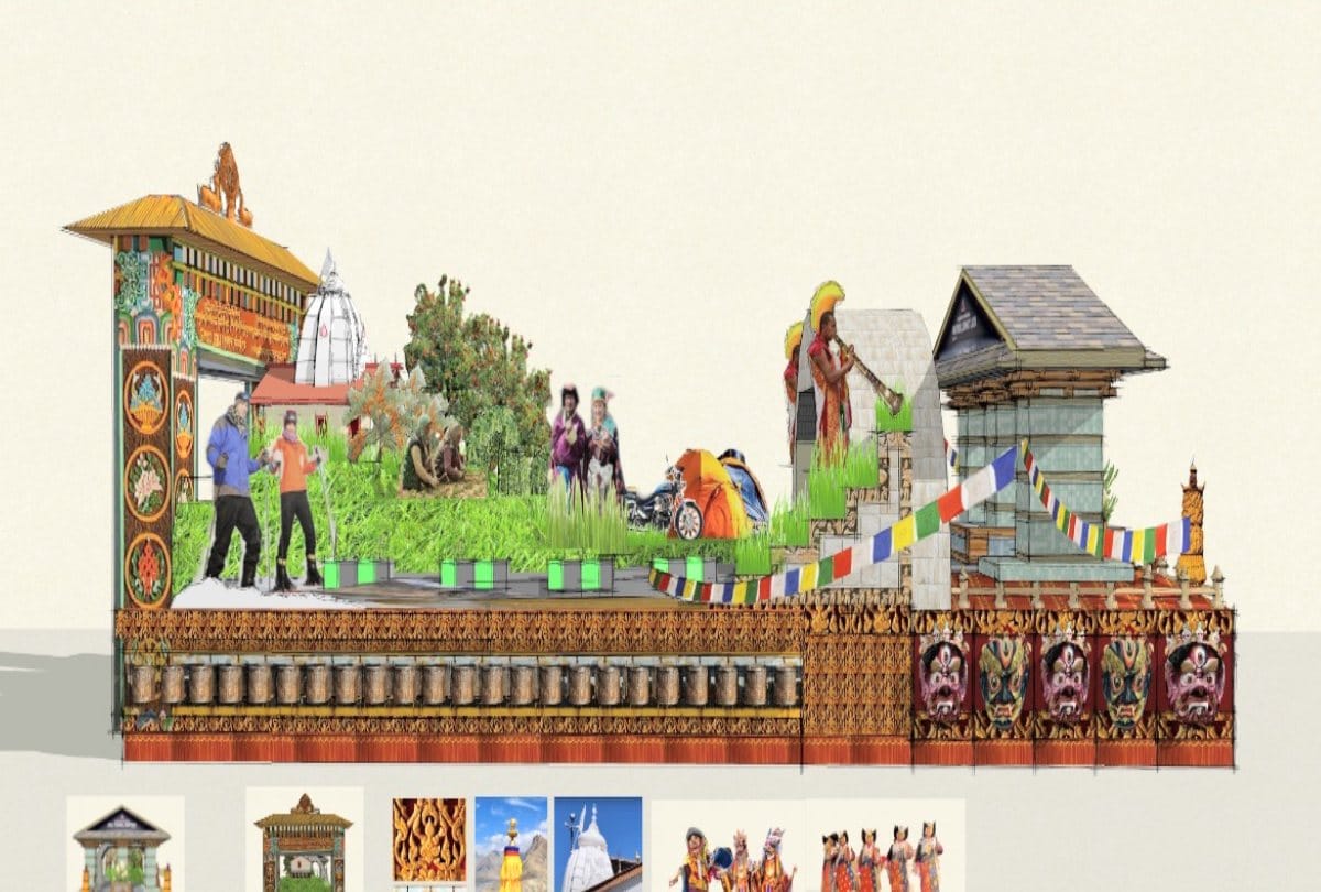 Atal Tunnel Rohtang will not be seen on Republic Day, Himachal tableau out in fourth round