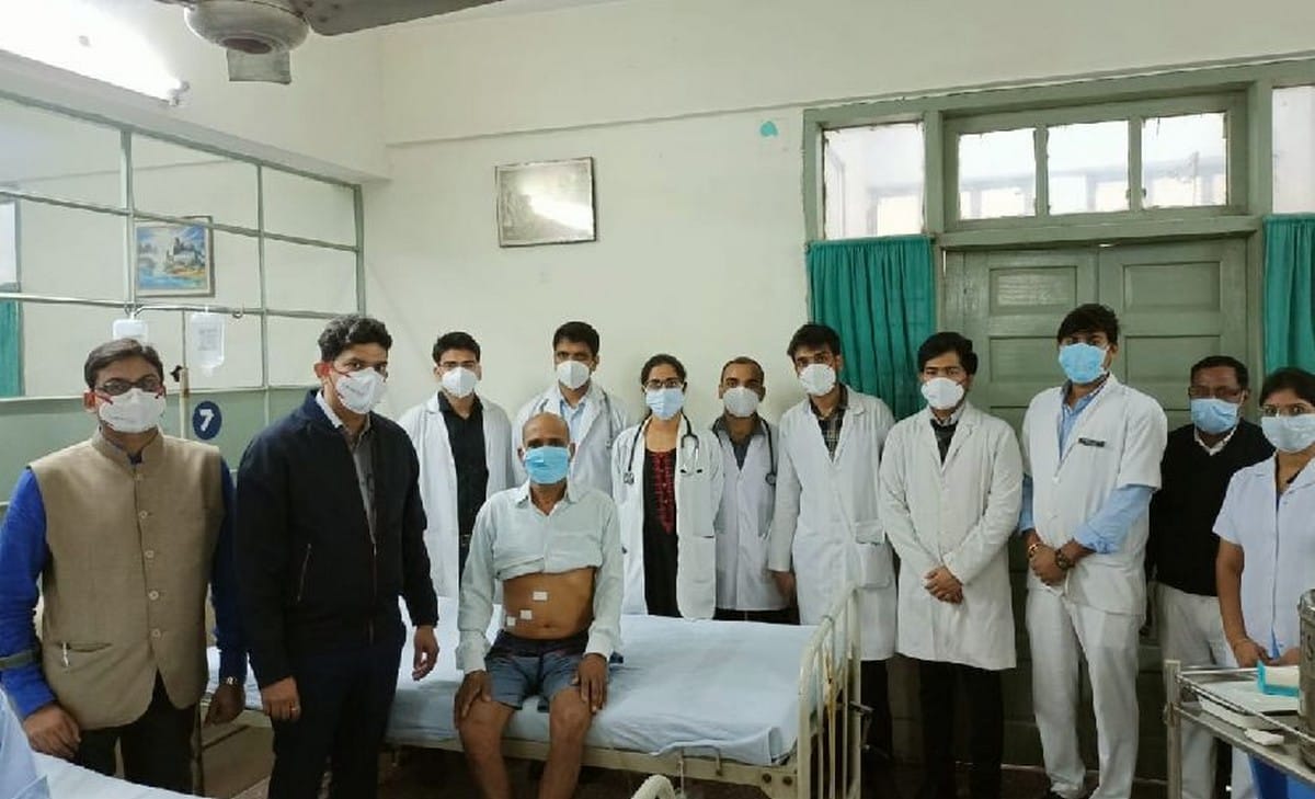 Advanced laparoscopic surgery for the first time at BHU