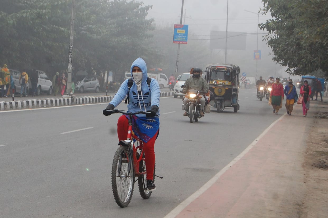 cold due to wind