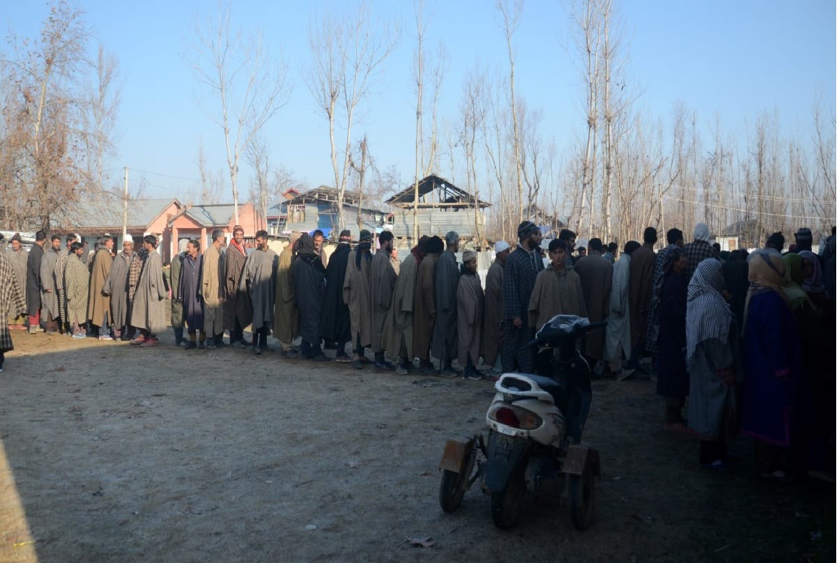 Jammu Kashmir DDC Election update Polling of seventh phase of District Development Council DDC elections