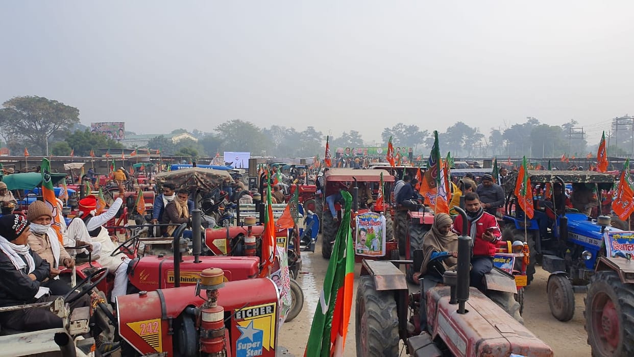 uttarakhand news : kisan rally in haridwar in support of kisan law photos