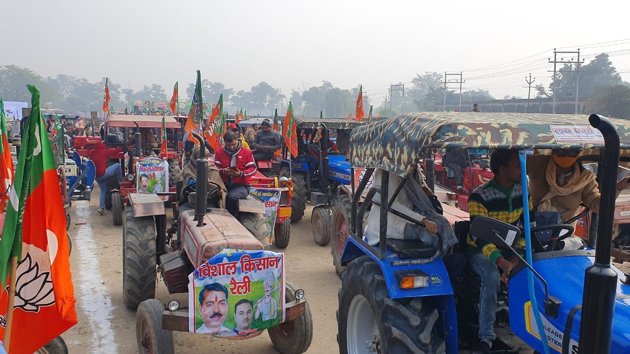 uttarakhand news : kisan rally in haridwar in support of kisan law photos