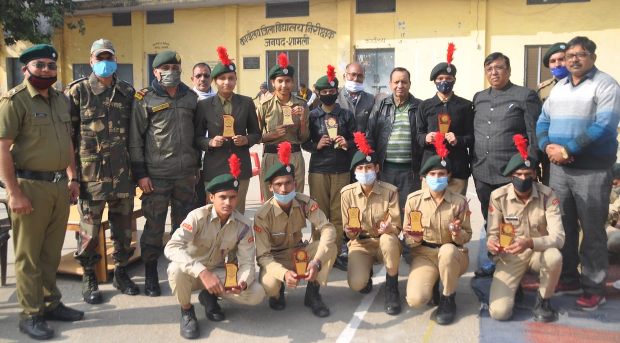 NCC Cadets awarded for meritorious work