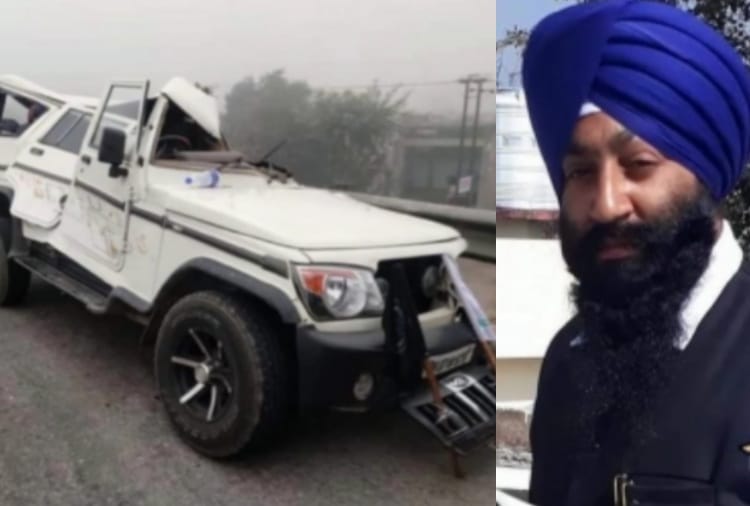 A Farmer died in road accident in khanna of punjab