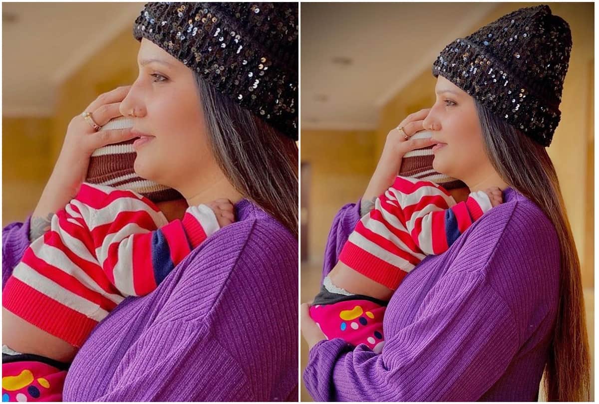 Sapna Chaudhary Shares First Photo With Son On Instagram Goes Viral