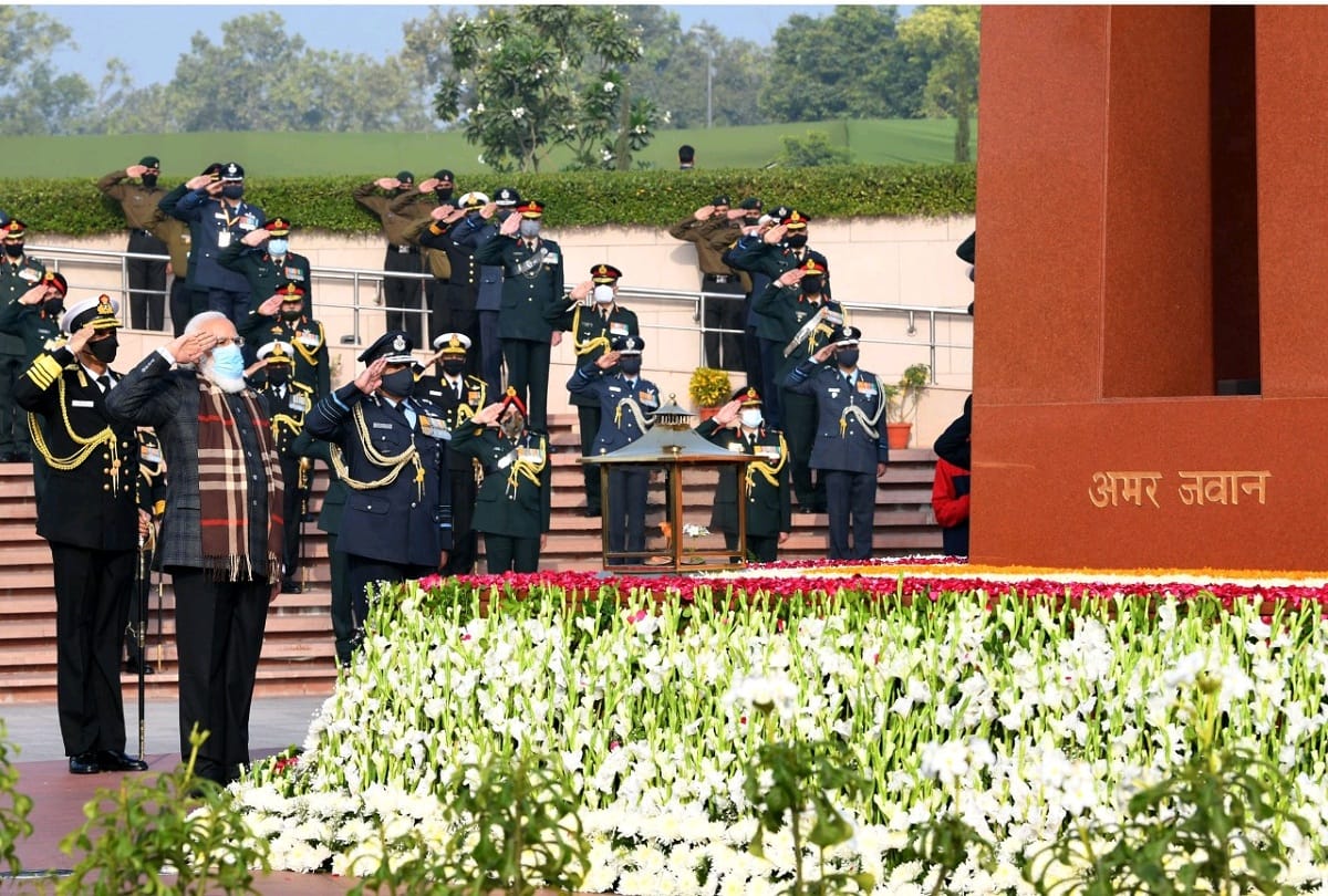 Vijay Diwas 2020, Photos of  Indian Army remembers the indomitable courage of the Indian Armed Forces during the 1971 war