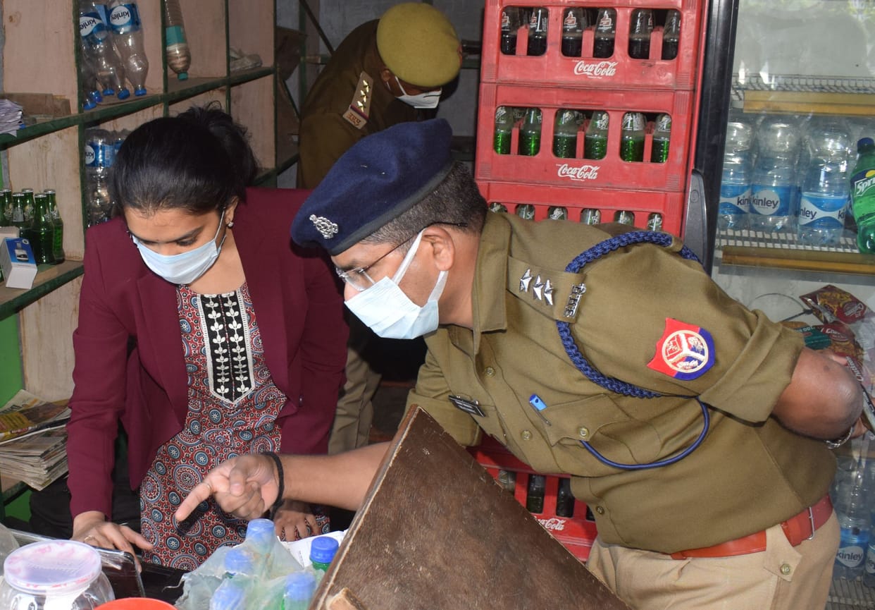 Six shops seals, records and other goods seized