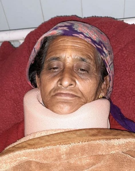 leopard attacked woman in aagar
