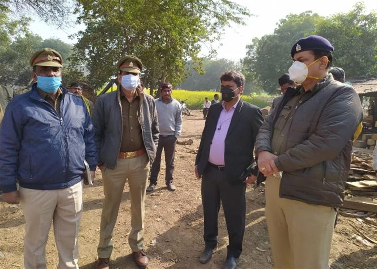 action against illegal ara machine, seized