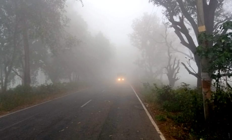 Cold wave increased cold, temperature dropped
