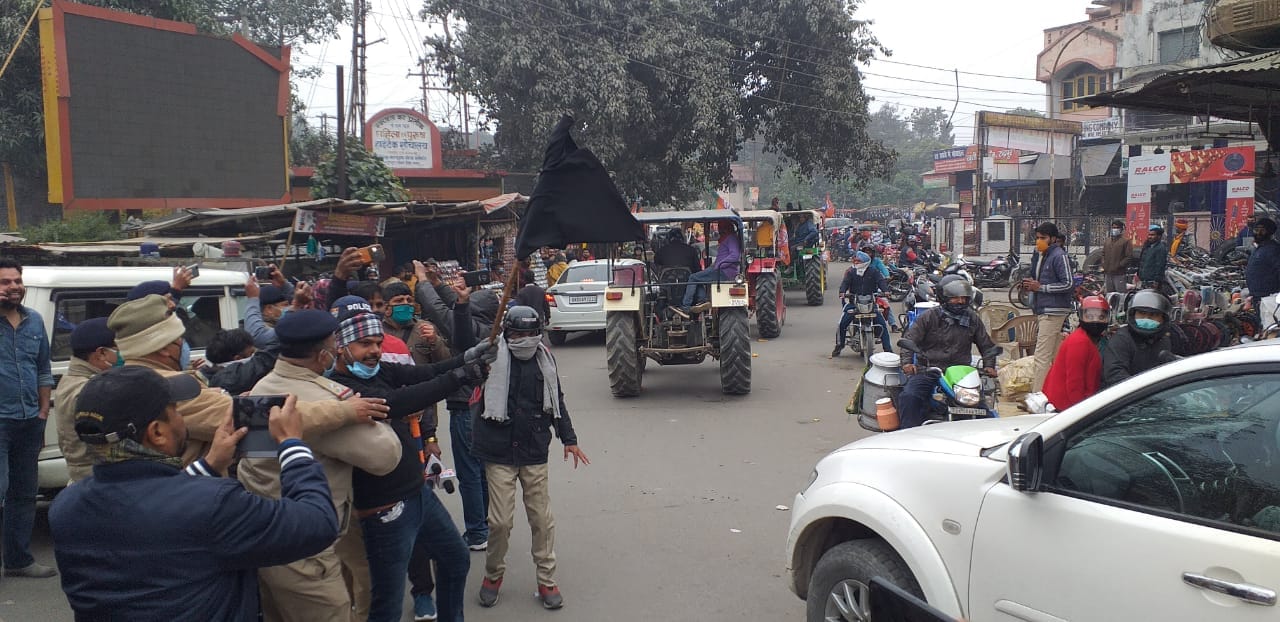 uttarakhand news : BJP sangthan kisan rally in rudrapur not successful