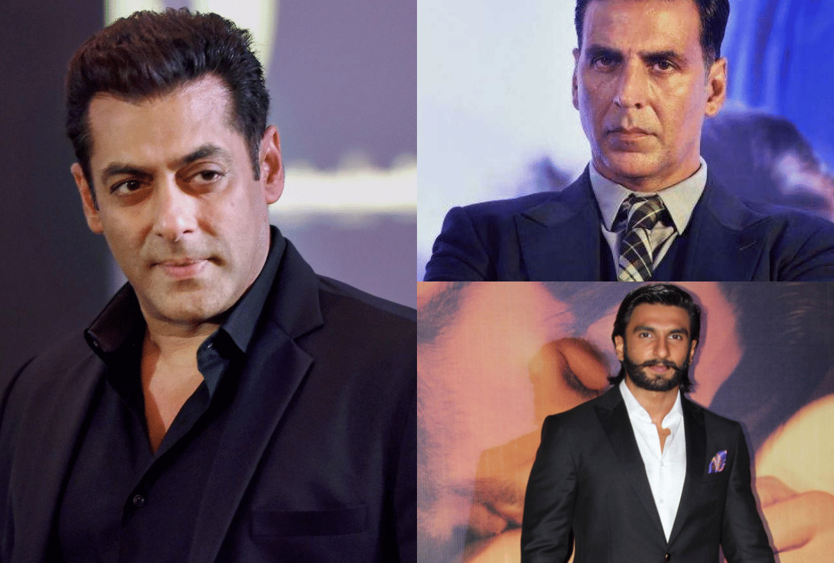 Salman Khan on the top in highest grossing bollywood movies but not Akshay Ranveer Ayushmann name