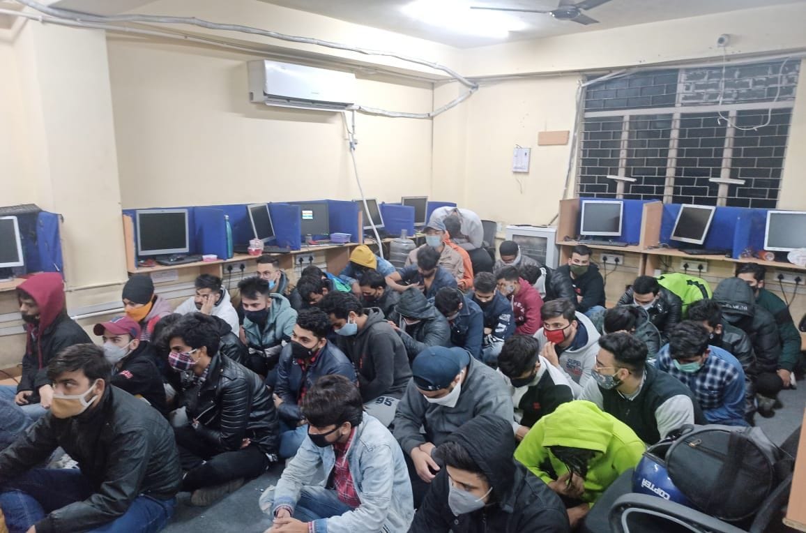 100 crores cheated from 4500 foreign nationals, 54 arrested