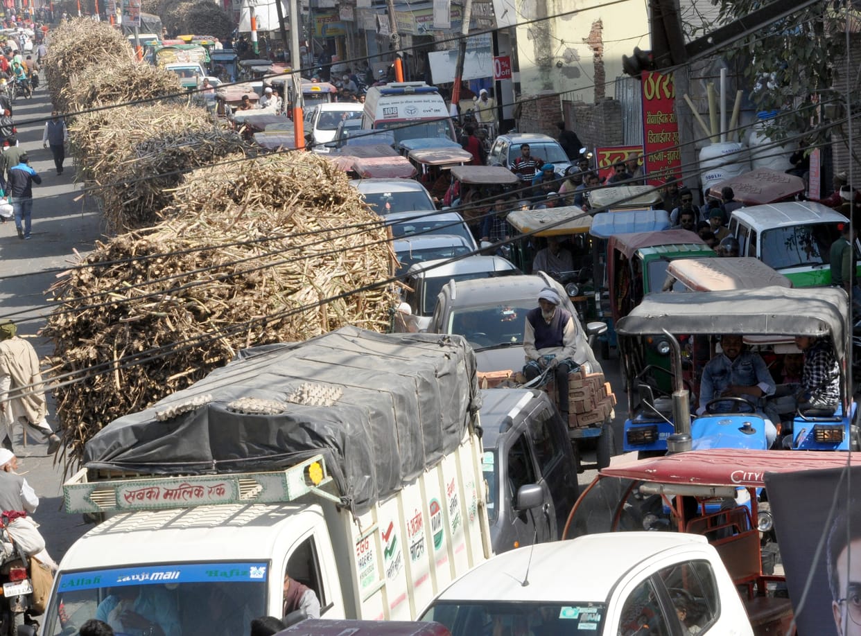 The whole city got hit by sugarcane jam