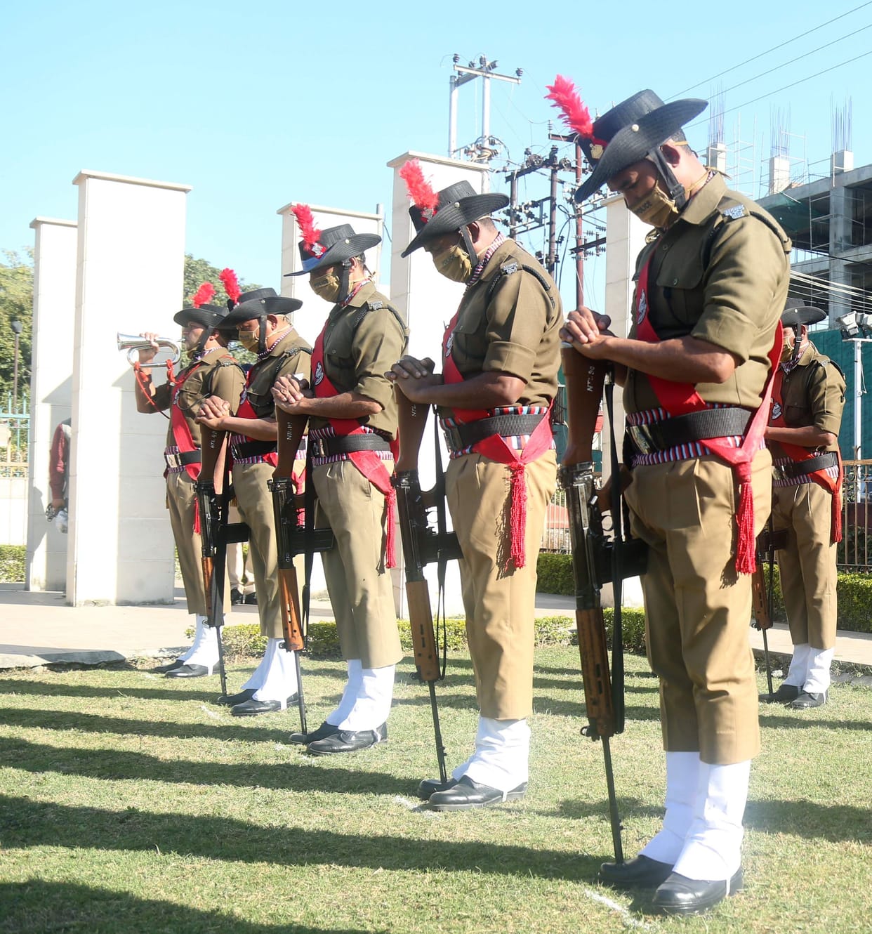 Commendation of valor saga of valiant sons, Victory day celebrated with simplicity