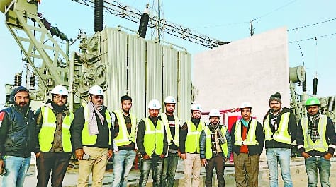 Construction of railway sub-station is now complete, awaiting CRS inspection