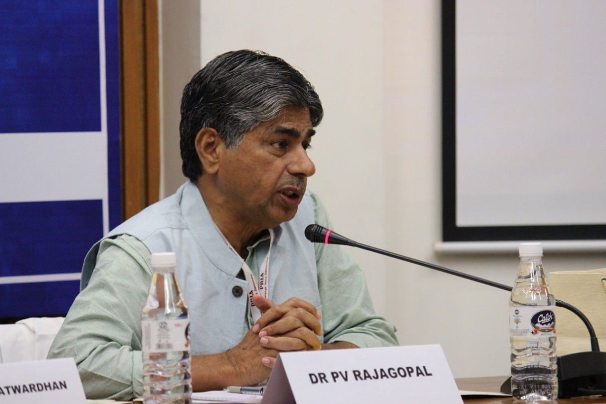 Social activist PV Rajagopal proposes to mediate between farmers and central government in Madhya Pradesh