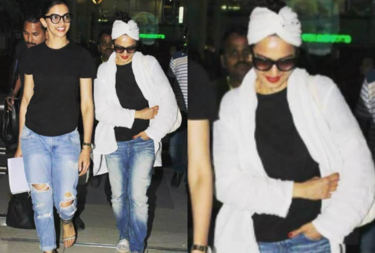Rekha in modern outfit look here see photos