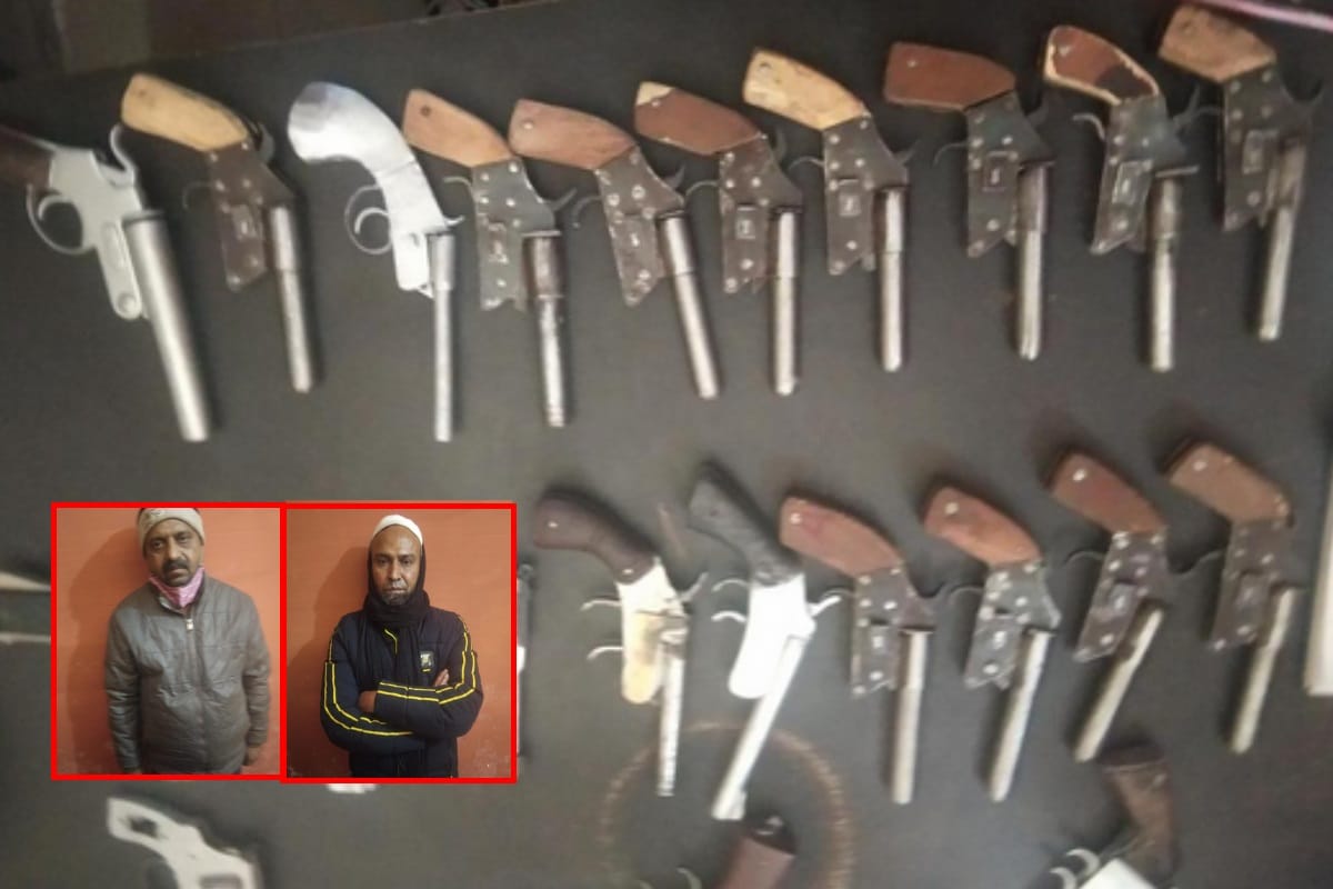 Meerut STF arrested two with illegal weapons, on-demand supplies being supplied