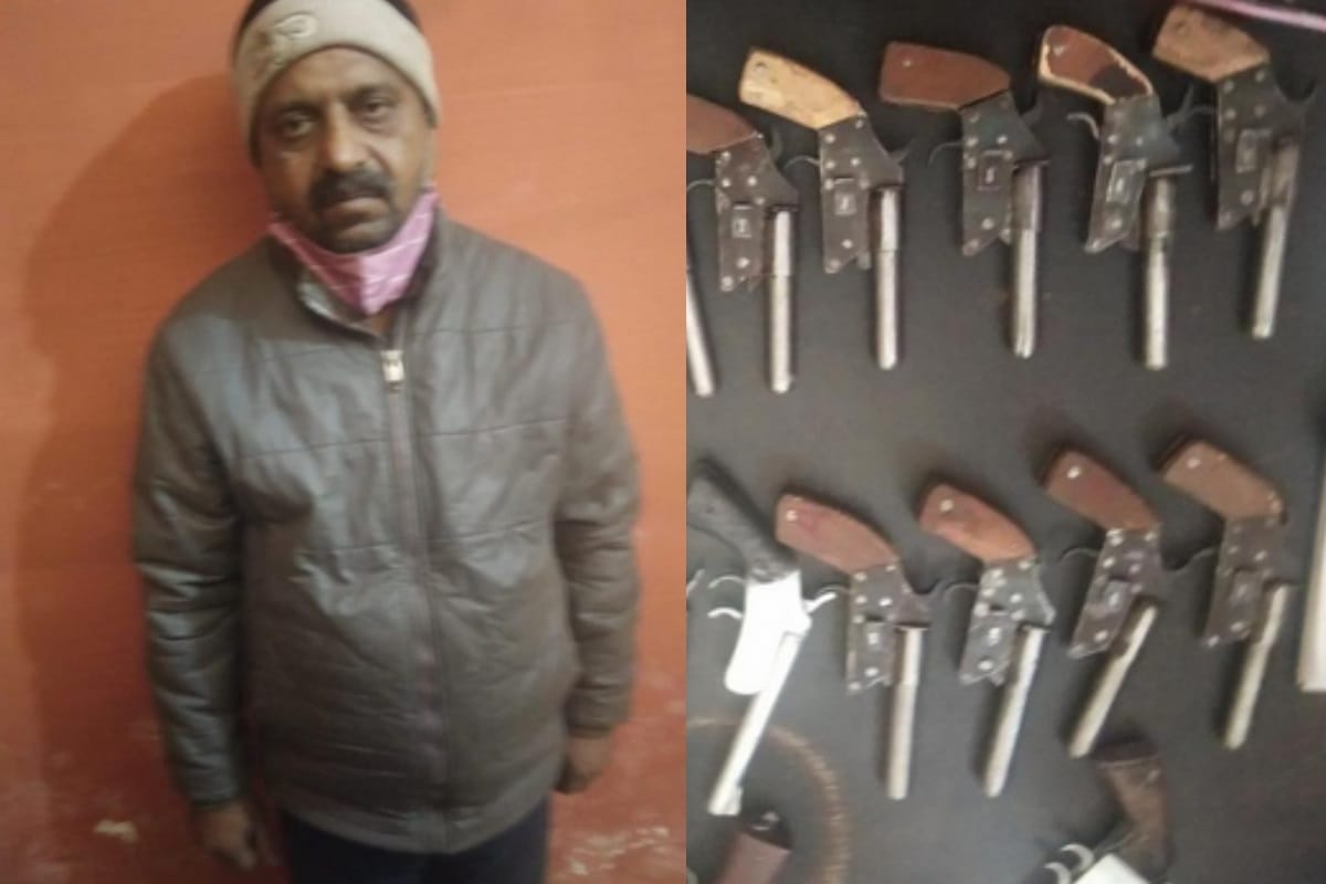 Meerut STF arrested two with illegal weapons, on-demand supplies being supplied