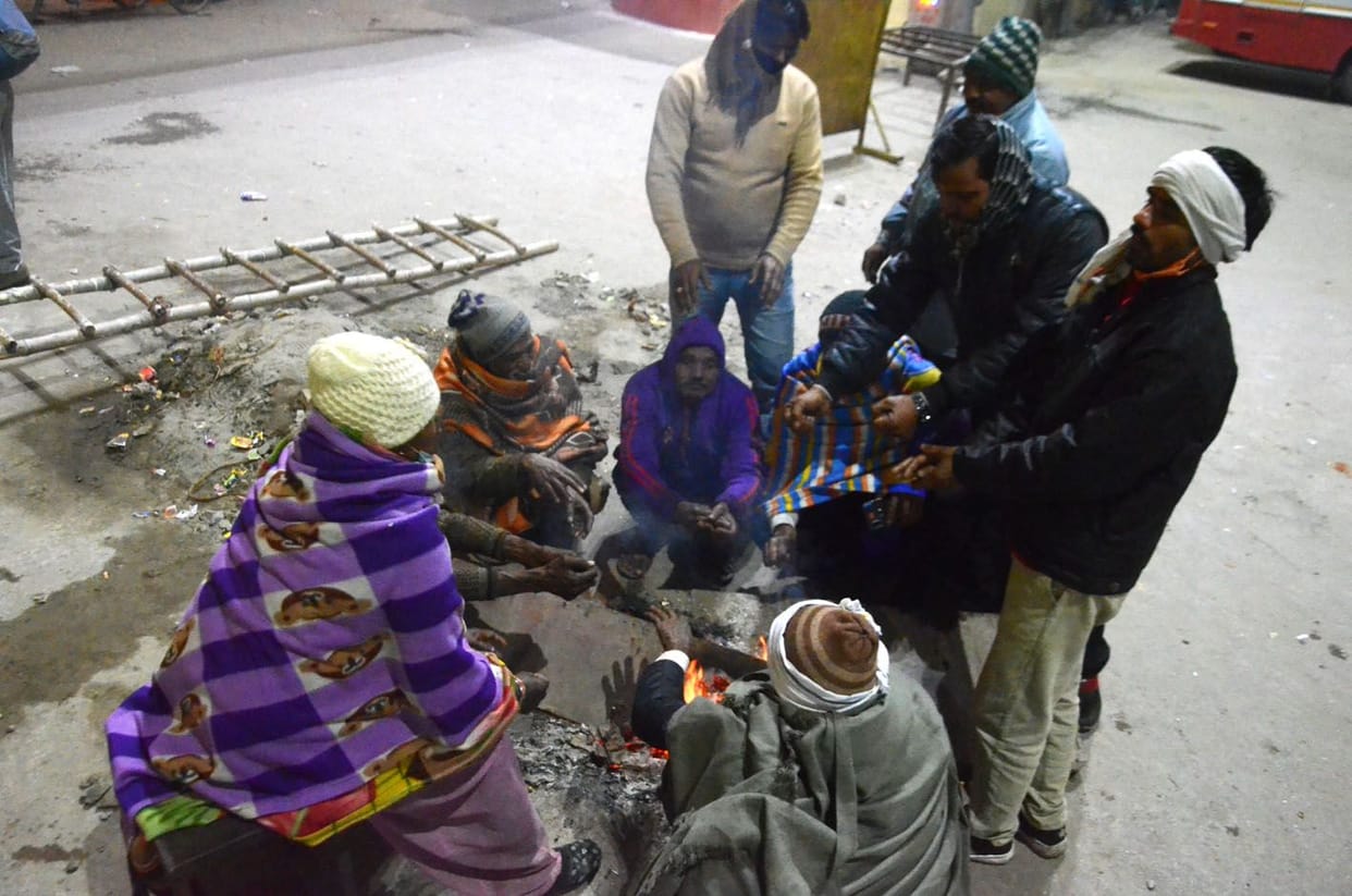 Stayed away from hypothermia in severe cold