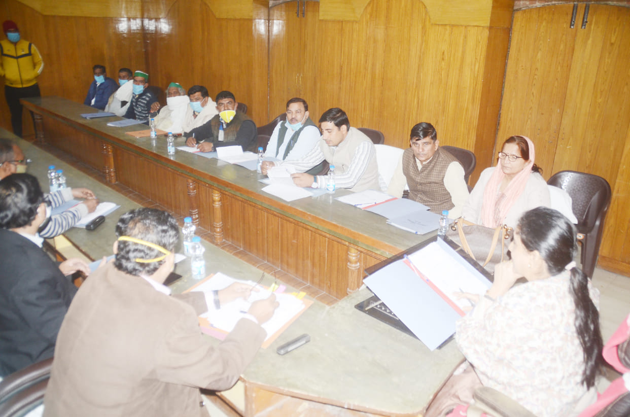 54.80 crore budget pass for the development of the district