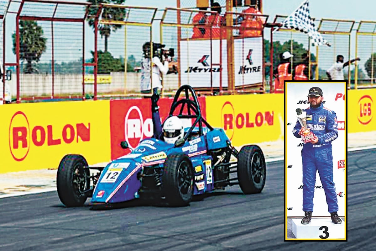 Meerut car racer Dhruv Tyagi on path to become Schumacher, moves towards formula racing
