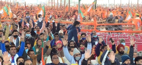 Yogi Adityanath convinced if farmers raised support in support of government