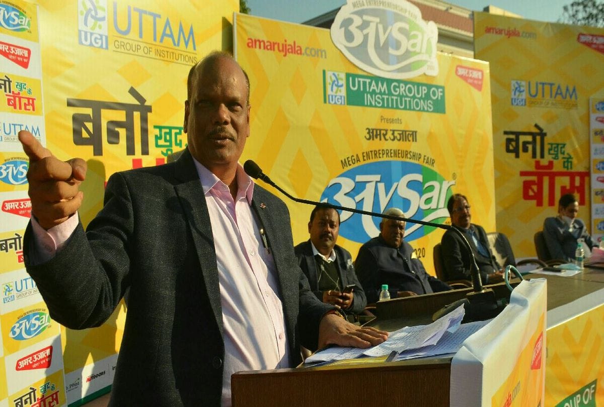 Amar Ujala Entrepreneurship Fair 2020 Held At Uttam Institute Agra