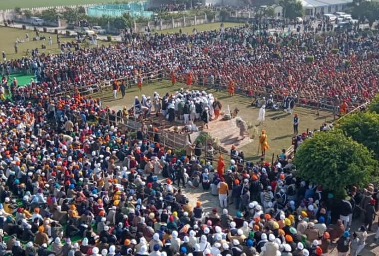 Baba Ram Singh Sonipat Haryana News: Baba Ram Singh was cremated in Karnal