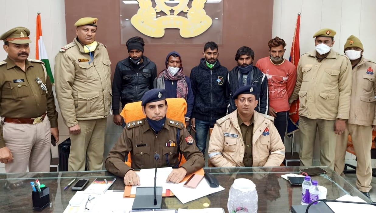 Six animal thieves caught in encounter