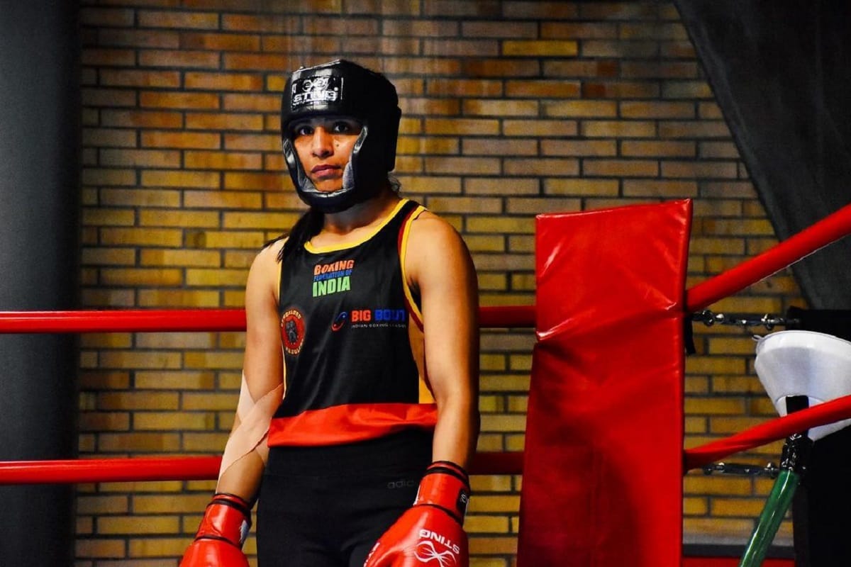 Simranjit Kaur in Cologne Boxing World Cup