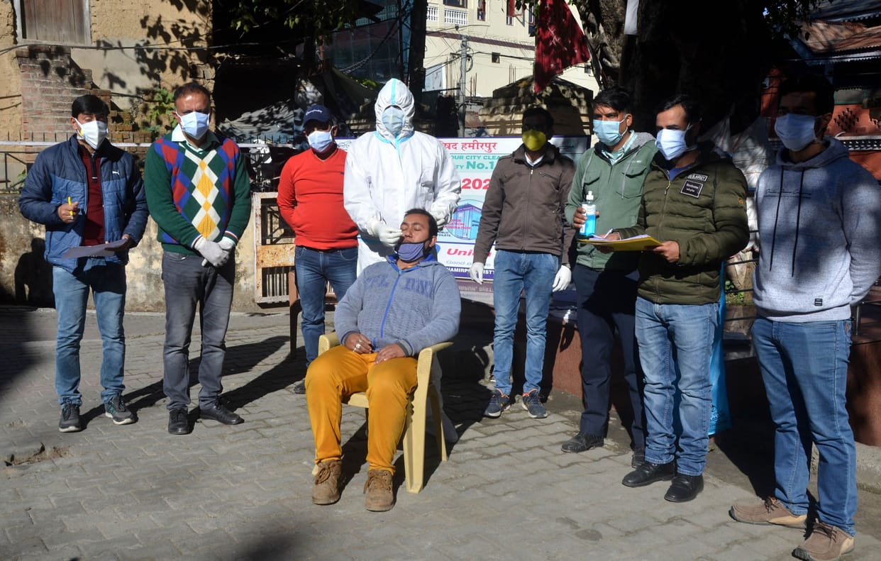21 more positive in hamirpur