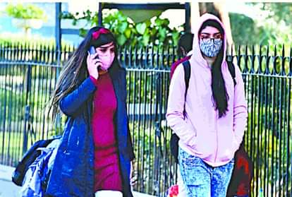 ठंड का सामना...