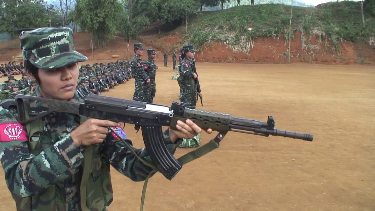 encounters between rebels and security forces in Myanmar in Rakhine province has raised the possibility of an armed insurgency in other parts