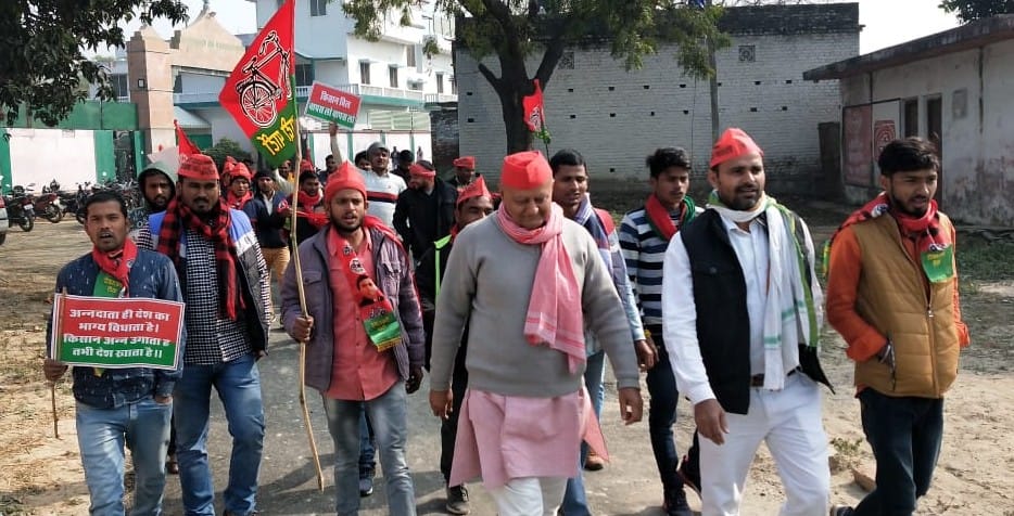 SP's performance in support of farmer movement