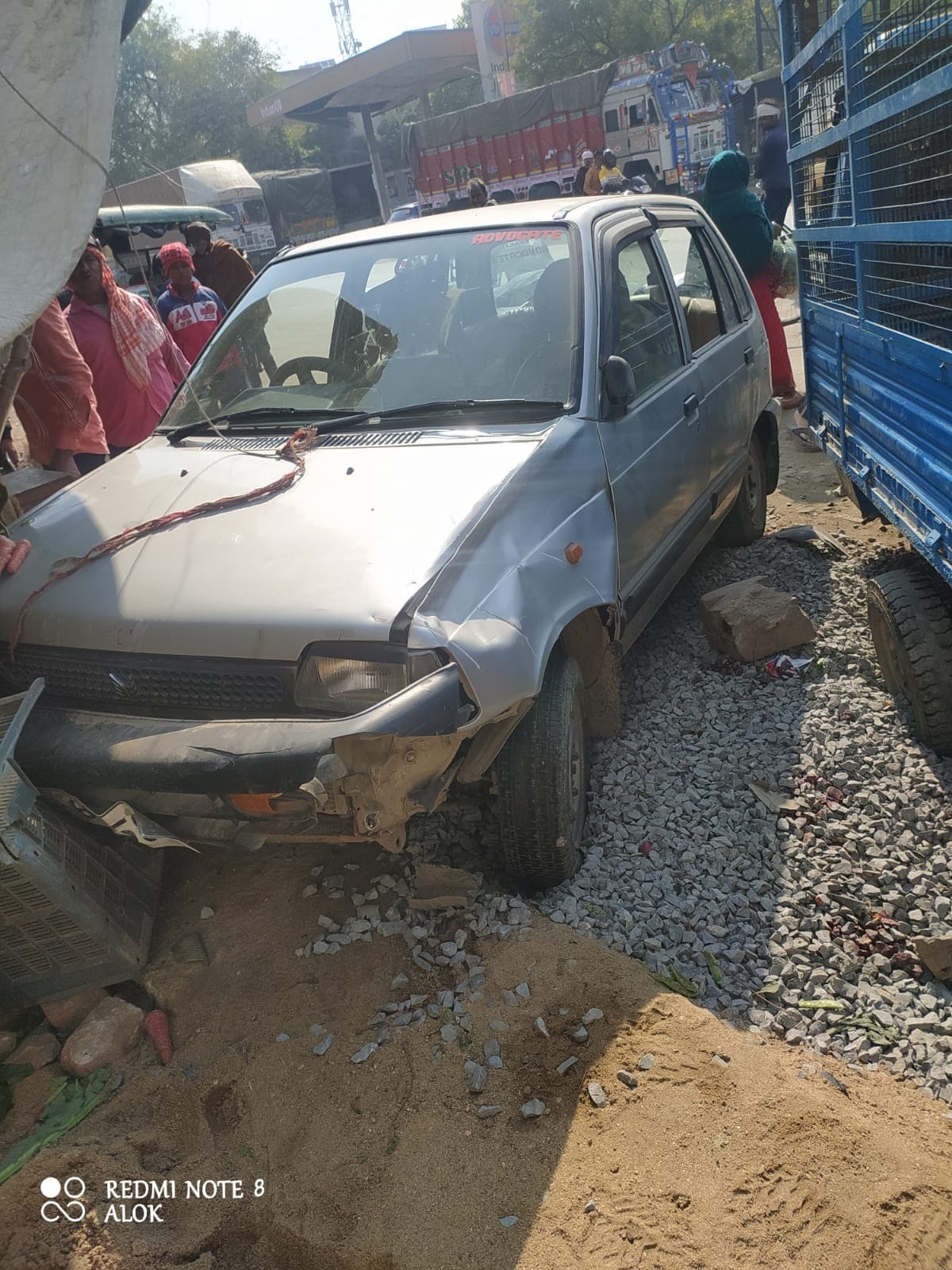 Youth learning to drive car hit teenager condition critical in varanasi