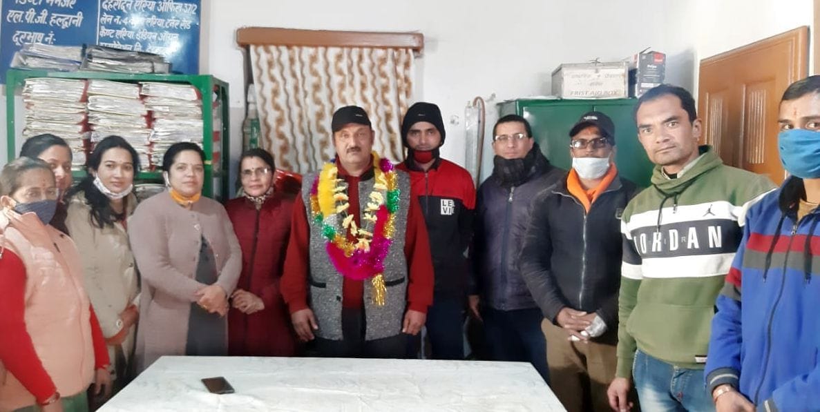 KMVN state president welcomed on reaching Pithoragarh