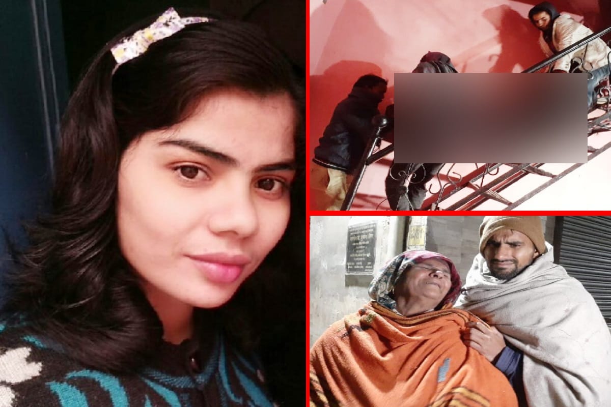 dead body of a married woman found hanging on the noose in baraut Baghpat,had a court marriage before five years