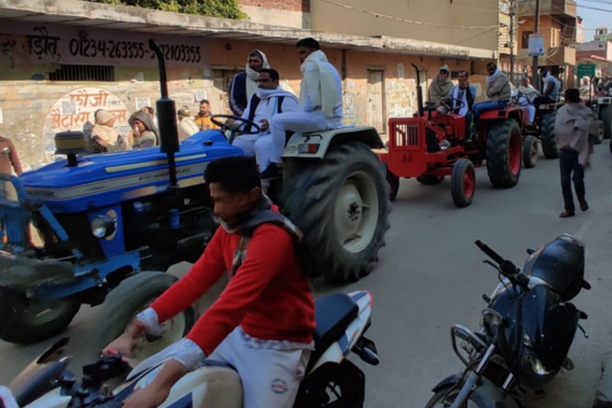 Farmers movement gets support of khap Panchayat, Delhi-Saharanpur highway blocked in Baraut