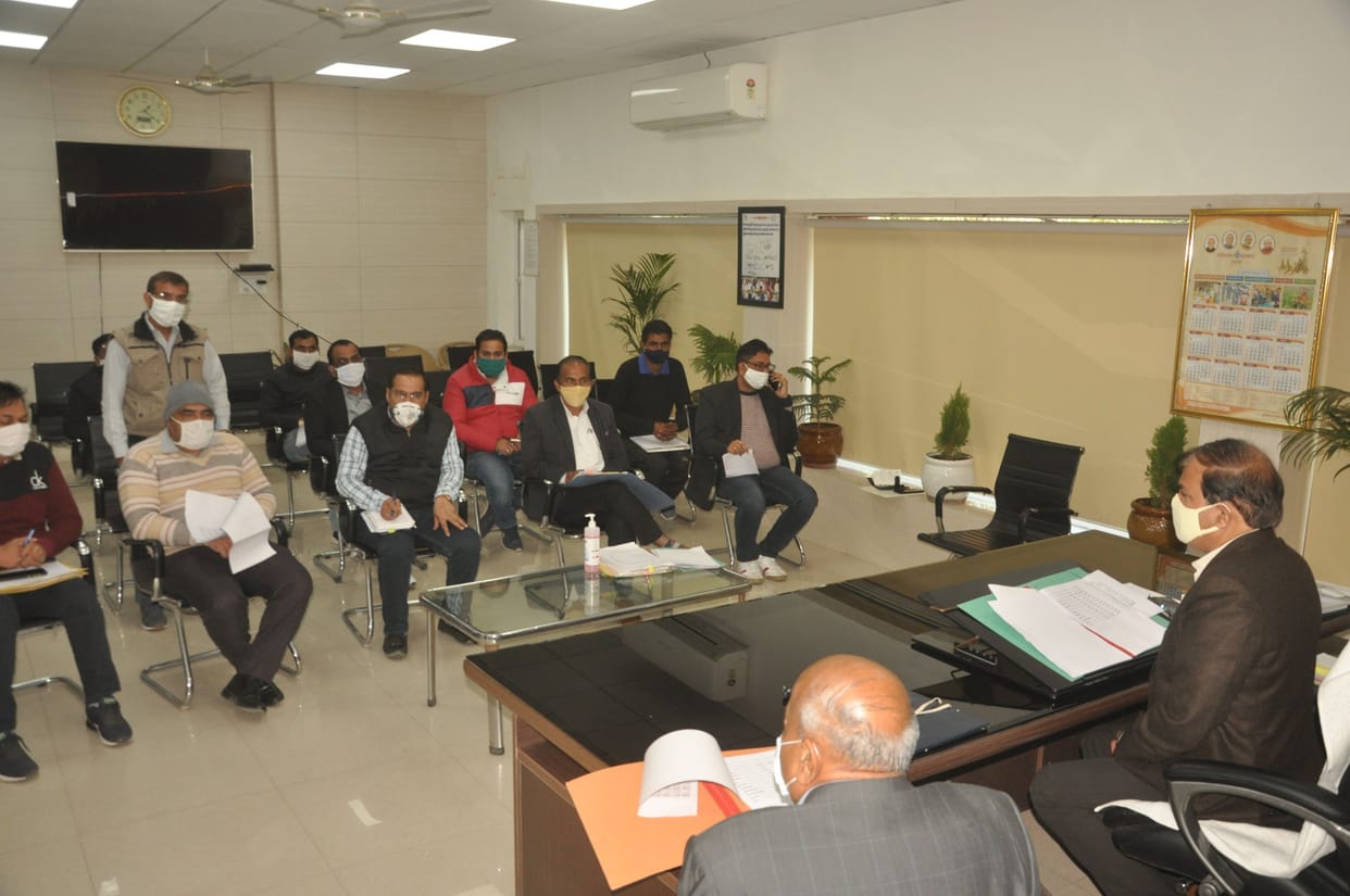 Mayor and Corporation Commissioner reviewed the financial health of the Municipal Corporation
