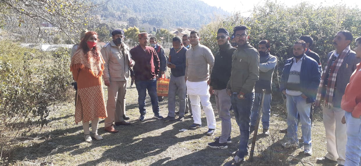 MLA has seen land for fire station in Bhimtal