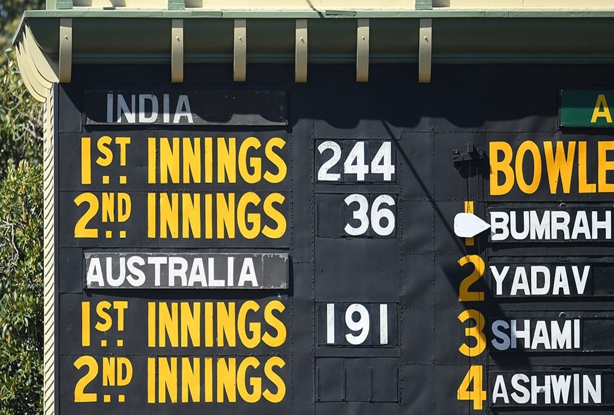 Australia vs India: How Indian batting collapse within 100 minuets in pink ball test match 2020