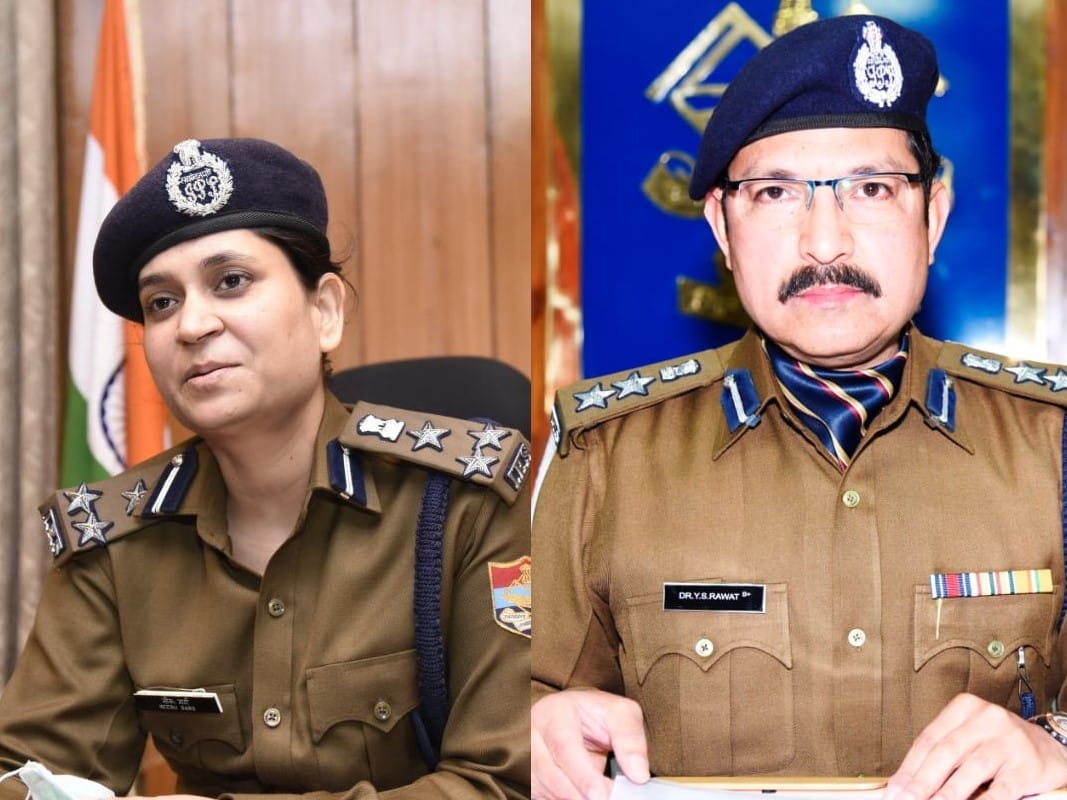 uttarakhand news : IPS neeru garg and yogendra rawat take their charge