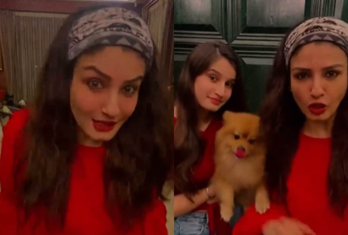 Raveena Tnandon dance with Her Daughter on Shehnaaz Gill Twada Kutta Tommy Viral Mashup